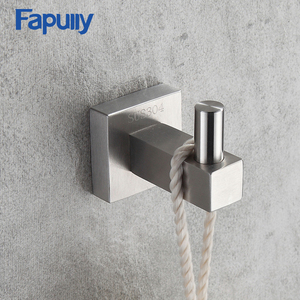 Fapully 304 En Acier Inoxydable Salle De Bains patère Salle De Bains Accessoires Cintre Crochet - Product Image 2
