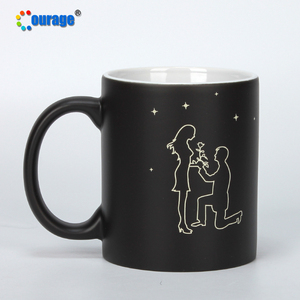 <span class=keywords><strong>Courage</strong></span> vente en gros Sublimation vierge pleine couleur changeante en céramique tasse changeante de chaleur magique en vente MM-22 - Product Image 3