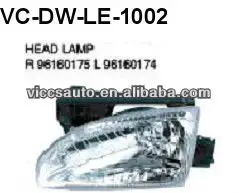 Lámpara de cabeza para Daewoo Leman 96 Racer