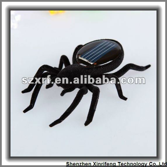 Flip flap solar toy solar spider toy