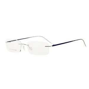 <span class=keywords><strong>MOQ</strong></span>ユニセックスチタンリムレス眼鏡なし - Product Image 1