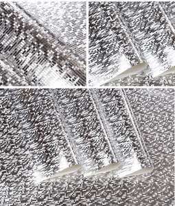 <span class=keywords><strong>Carta</strong></span> <span class=keywords><strong>da</strong></span> <span class=keywords><strong>Parati</strong></span> 3D di Lusso con Effetto Fiore Dorato in PVC per Soggiorno - Product Image 2