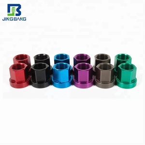 Écrous d'essieu personnalisés en alliage d'<span class=keywords><strong>aluminium</strong></span>, 3/8 à 26 tpi, pour BMX, écrous <span class=keywords><strong>de</strong></span> <span class=keywords><strong>roue</strong></span> personnalisés, livraison gratuite - Product Image 3