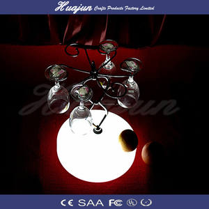 LED RGB color changing cálice prateleira/led recarregável iluminado home bar prateleira - Product Image 3