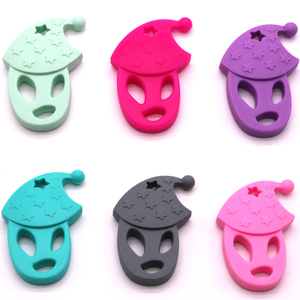 <span class=keywords><strong>2018</strong></span> nuevo diseño divertido mordedores Halloween' Día divertido silicona Ghost forma molde personalizado silicona bebé juguetes - Product Image 4
