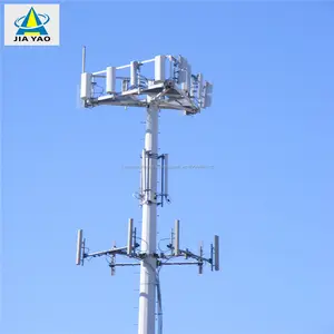 30 metro de WiFi portátil de la estación de base gsm microondas guía de antena de transmisión torre de comunicación