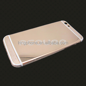 Para el iPhone 6 / 6 más 24 K oro / oro rosa vivienda diamante para el Iphone6 4.7 pulgadas / para el iPhone 6 Rose oro vivienda - Product Image 3