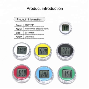 Offre Spéciale horloges de <span class=keywords><strong>moto</strong></span> universelles montre étanche à coller montre de montage de <span class=keywords><strong>moto</strong></span> <span class=keywords><strong>Moto</strong></span> <span class=keywords><strong>horloge</strong></span> numérique costume véhicule tout Terrain - Product Image 4