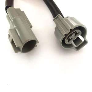 AMP4.8Series 2 Pin Abu-abu Laki-laki Ke Perempuan Tahan Air Konektor Kawat Harness untuk VW Mobil 6-176146-6 6-176143-6 16AWG 20CM Konektor - Product Image 5