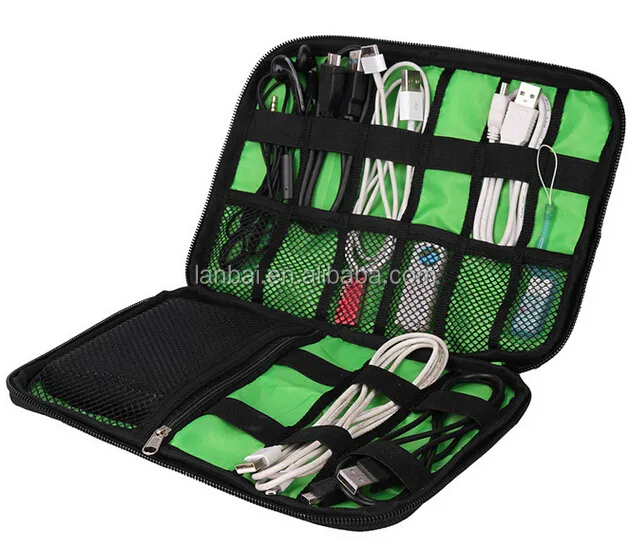 2015 डेटा केबल व्यावहारिक ईरफ़ोन तार भंडारण बैग बिजली लाइन आयोजक बिजली बैग फ्लैश डिस्क मामले डिजिटल सामान बैग