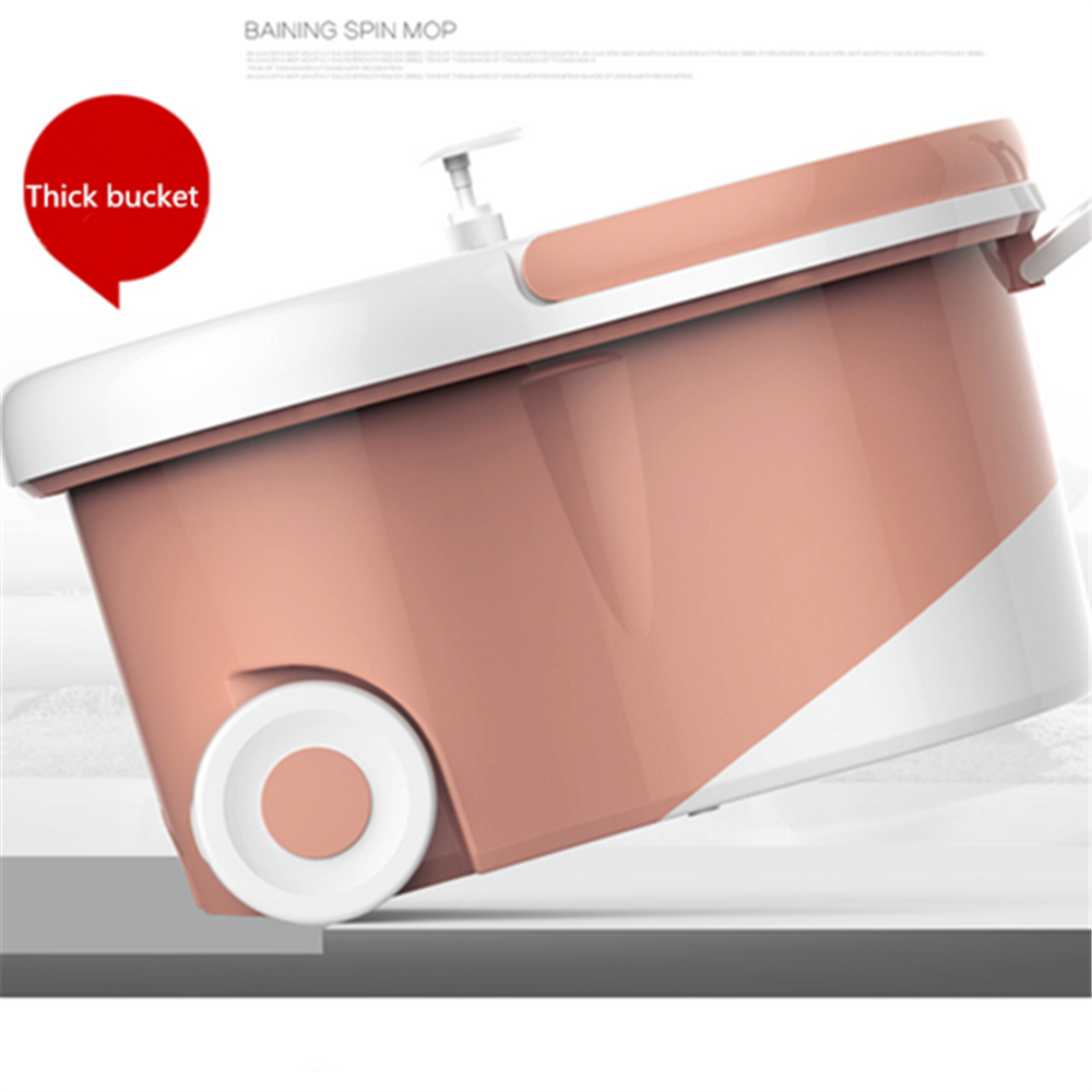 2016 Luxueux Type Multifonctionnel Mop Seau Praticable Miracle Vadrouille avec Grand Roues