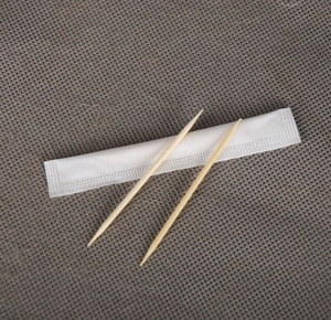 Factory Wholesale Celowrapped Two Tips Bamboo <strong>Toothpicks</strong> - Product Image 1