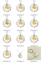 Collier « Pour toujours dans mon cœur » - Bijou commémoratif familial - Souvenir - Maman - Sœur - Fils - Frère - Fille - Papa - Grand-mère - Pendentif - Cadeau
