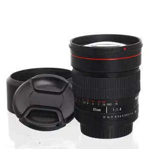 Cen 85mm F1.4 APS kamera lens ni-kon d750 canon lens için eos 1300d 7d