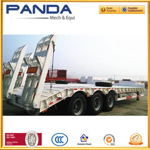 Panda <span class=keywords><strong>de</strong></span> Tres ejes 60ton capacidad <span class=keywords><strong>de</strong></span> <span class=keywords><strong>carga</strong></span> camión góndola remolque - Product Image 3