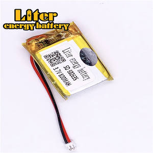 Plug 1.5-<span class=keywords><strong>2</strong></span> P 3.7 V 602635 mah 800 lithium polymer lipo rechargeable battery li ion Solar lithium battery with PCM - Product Image 1