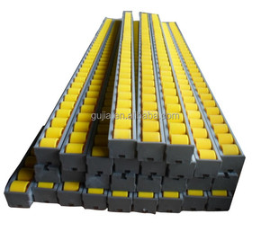 Rack a Rulli in Lega di Alluminio 40*35 / Rullo Placon con Ruote Gialle con Capacità di Carico di 100kg - Product Image 1