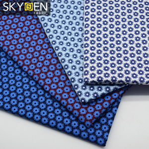 Skygen Fashion Silky 100% Japanse Katoen Gedrukt Mousseline Stof, China Groothandel Katoen Bloemenprint Textiel Stof