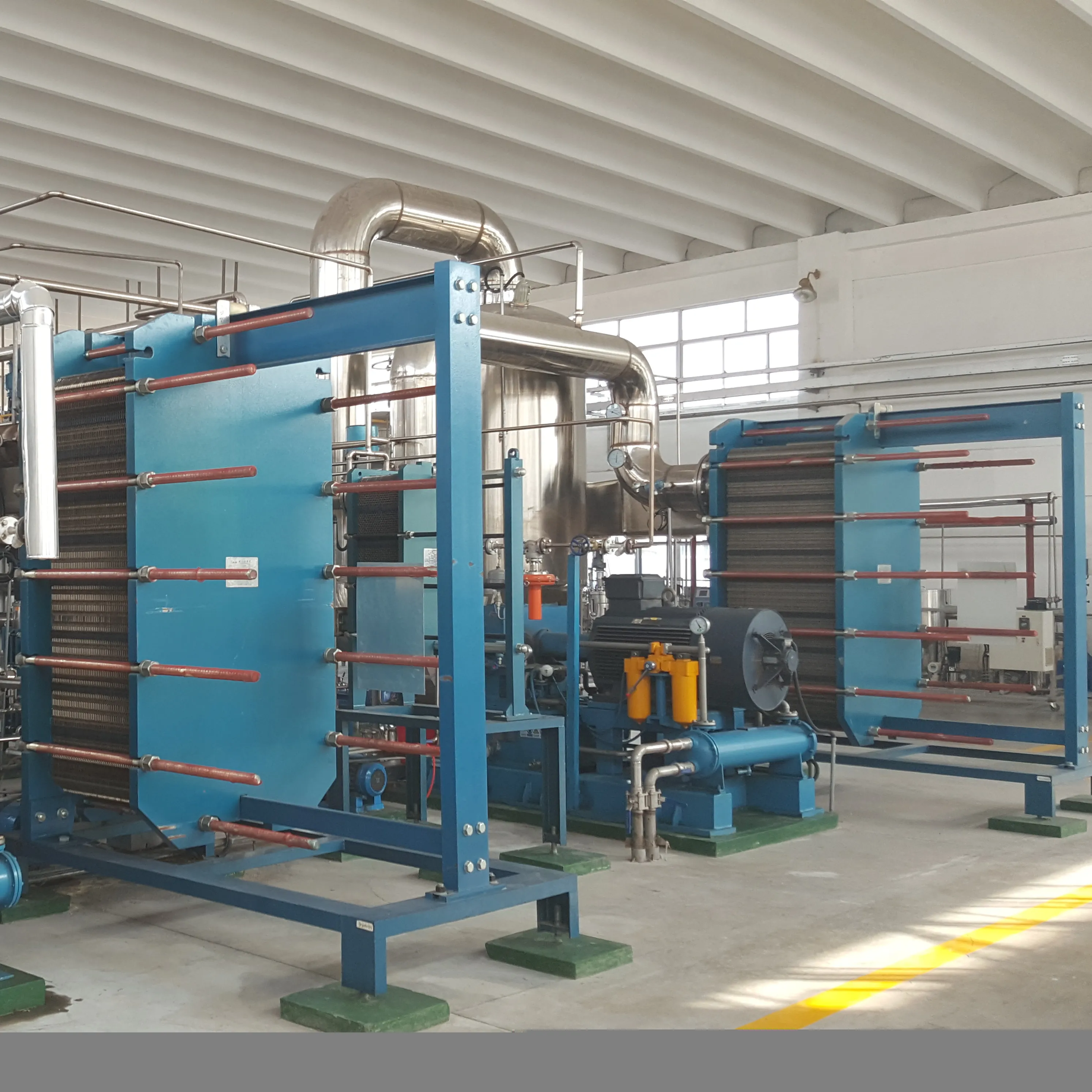 Food Processing Evaporating System MVR Evaporator for Calcium Lactate