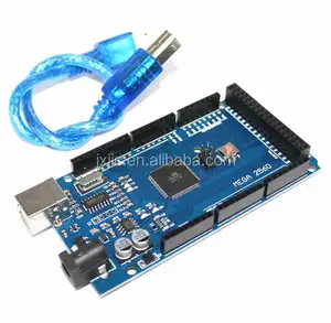 Mega 2560 R3 Mega2560 REV3 (ATmega2560-16AU CH340G) con Cable USB compatible