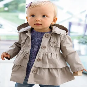 2019 Neuankömmling Herbst mode Baby Jungen langen Trenchcoat Kind für Kind