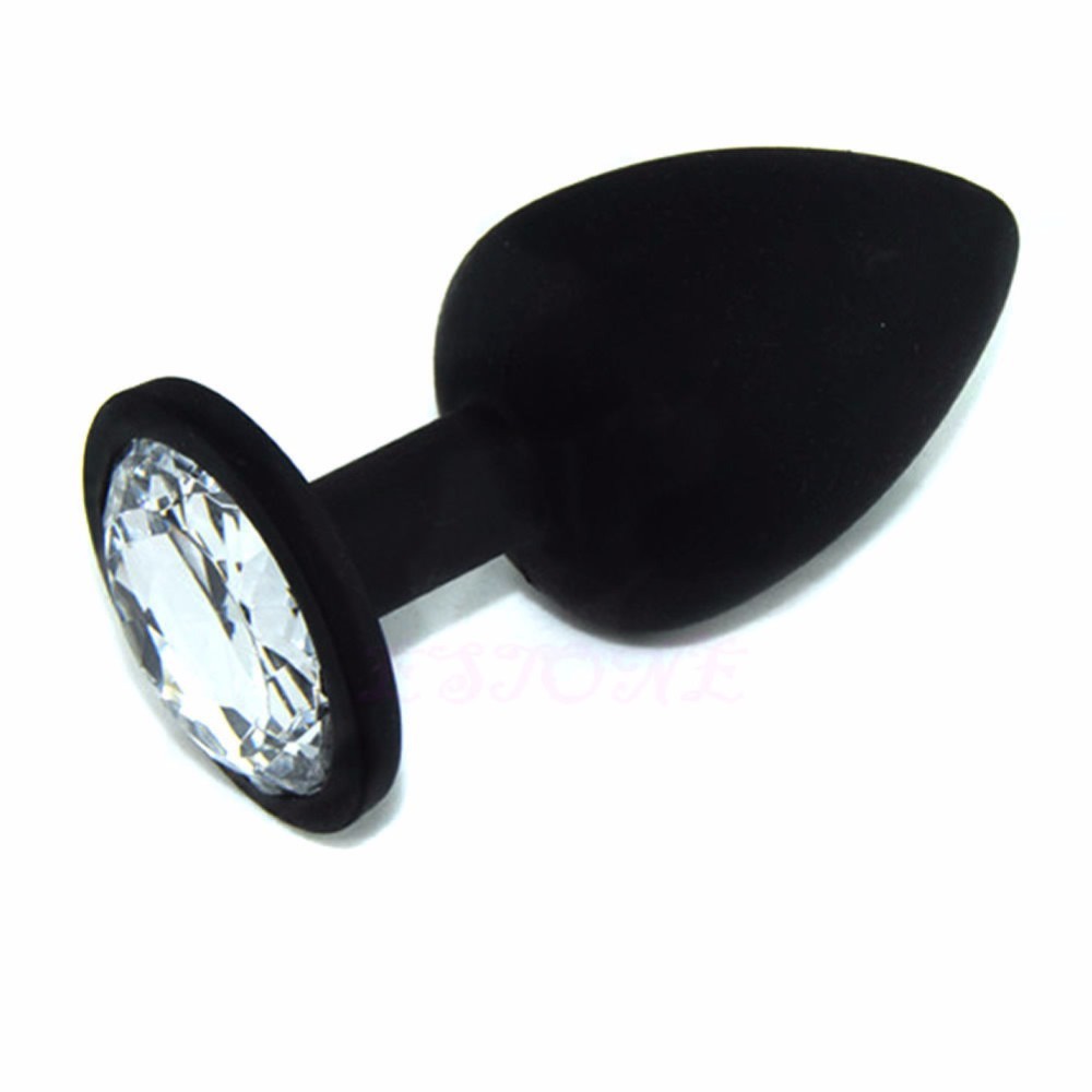 Noir Loup sm cheval queue plug anal silicone butt plug