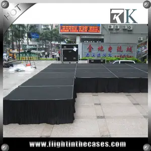 Rk palco desmontável portátil para eventos/concertos/apresentações/hotéis