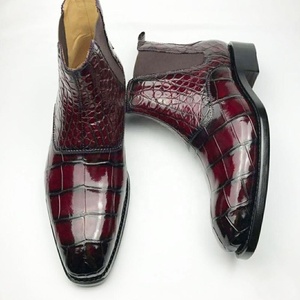 Goodyear welt nuovo arrivo scarpe eleganti da <span class=keywords><strong>uomo</strong></span> scarpe fatte a mano in <span class=keywords><strong>pelle</strong></span> di coccodrillo taglia 14 <span class=keywords><strong>stivali</strong></span> da <span class=keywords><strong>uomo</strong></span> <span class=keywords><strong>stivali</strong></span> eleganti di qualità di lusso per <span class=keywords><strong>uomo</strong></span> - Product Image 4