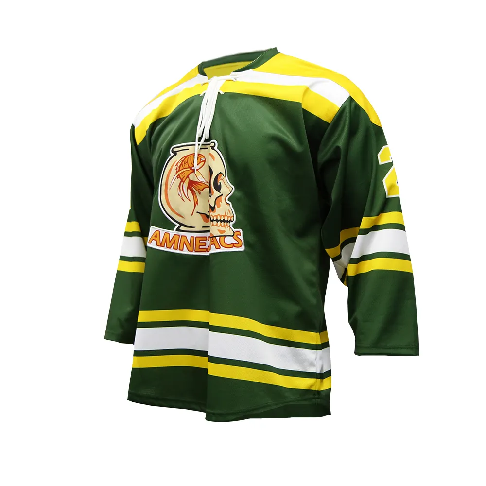 Bán Buôn Ice Hockey Jersey 100% Polyester Bất Kỳ Logo Tùy Chỉnh Reversible Hockey Jersey