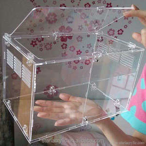 Rõ Ràng Mini Côn Trùng Bò Sát Hộp Lưu Trữ Hồ Thủy Tinh Acrylic - Product Image 2