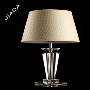 Lamparas europa breve cristallo lampada da comodino abajur mesa sala lampada di cristallo di Illuminazione breve cristallo moderna lampada da tavolo - Product Image 1
