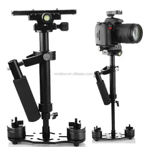Hot sale S40 steadicam Kamera video steadycam Handheld stabilizer dengan Dipoles chrome kontra berat