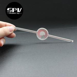 Iso14443a thụ động HF NFC giả mạo thẻ bằng chứng 13.56MHz dễ vỡ chai rượu vang RFID dán chống hàng giả ntag 213 nhãn - Product Image 6