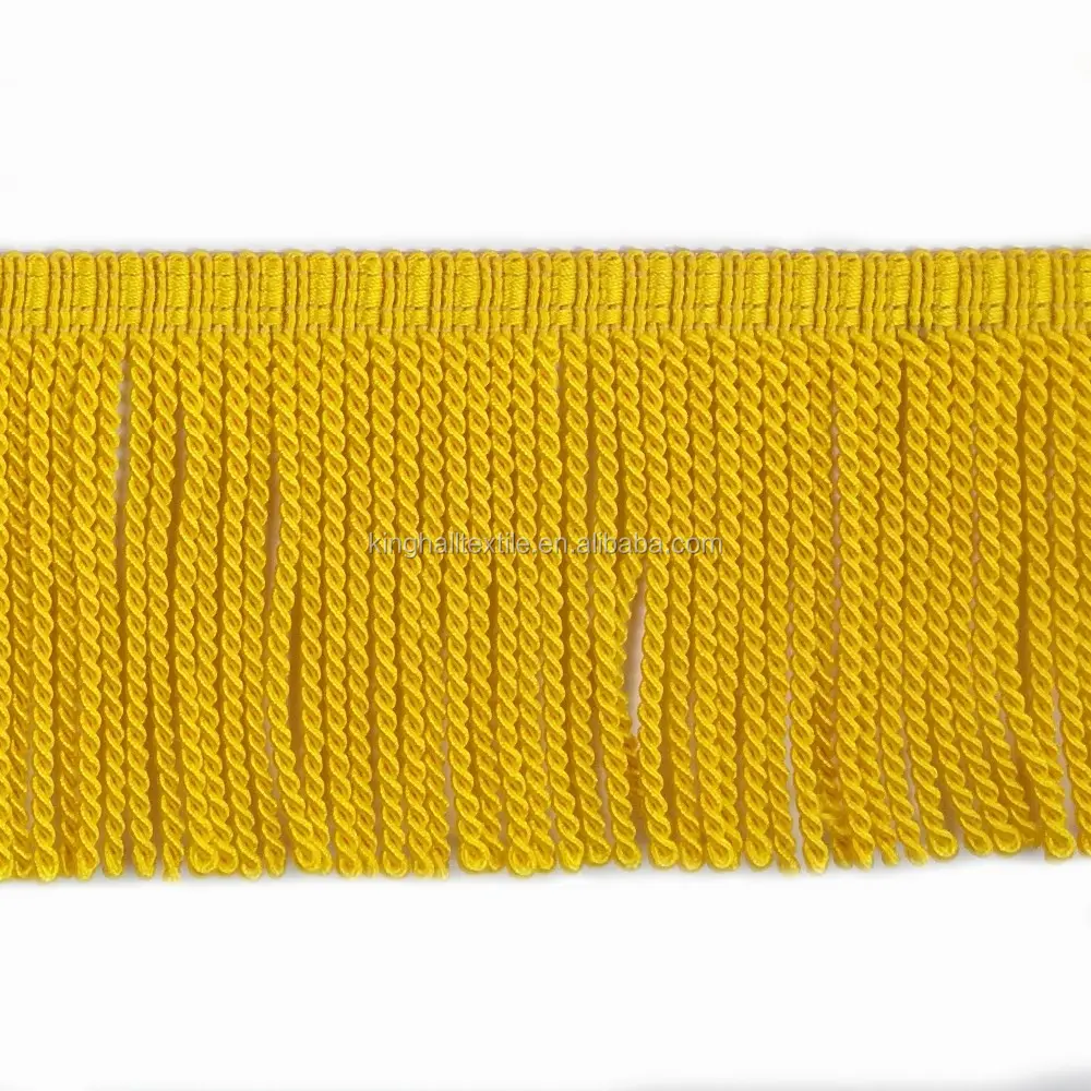 New arrival muti color rayon tassel bullion fringe for clothing making
