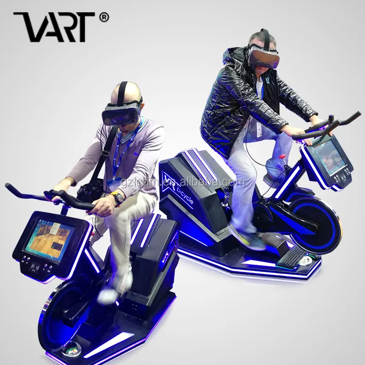 사이클링 운동한뒤로 오리궁디 & # Game 기계 3D Glasses 5d 영화관에 시뮬레이터 9D VR 자전거 피트니스 자전거 Virtual 현실 ㅡ bike