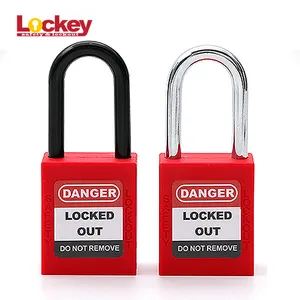 Toptan fabrika fiyat ana kilitleme Loto anahtar emniyet kilidi etiketi dışarı asma kilit OHSA