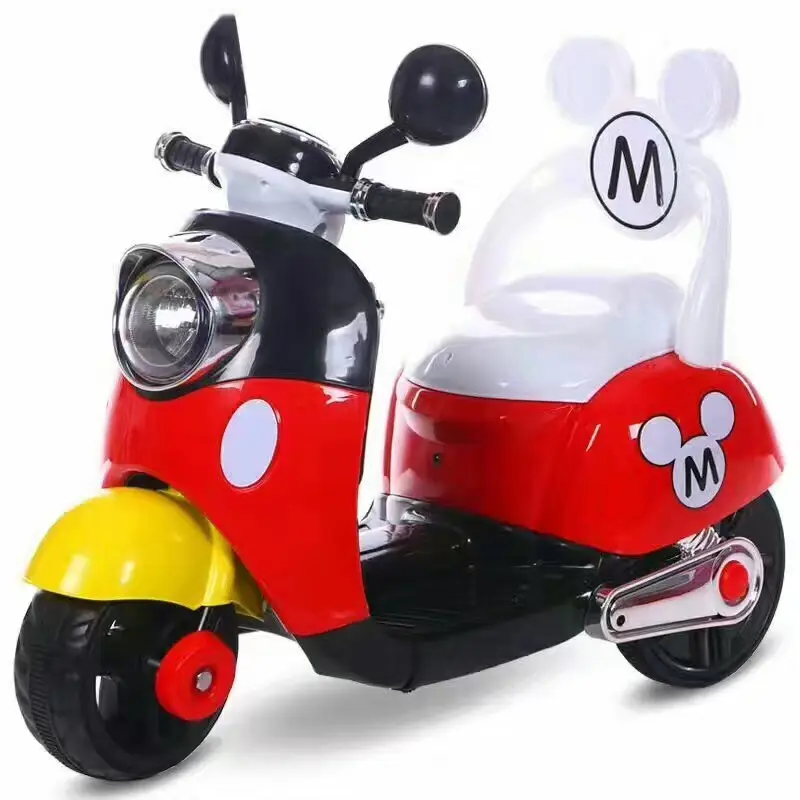Hifh-motocicleta eléctrica de juguete para niños, moto eléctrica con luces y música, gran oferta, nuevo modelo