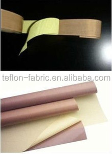 Fábrica buena vidrio de ptfe recubierto de tela de fibra de vidrio cintas de vidrio de ptfe tape - Product Image 1