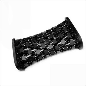Bantal Leher Bian Stone untuk Menghilangkan Rasa Sakit Terapi Alami untuk Insomnia Pusing Sakit Kepala Penyangga Leher Ortopedi - Product Image 3