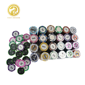 Chấ<span class=keywords><strong>t</strong></span> Lượng Cao ABS Casino Chip Clay Poker Chip Set - Product Image 5