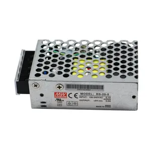 מתכוון גם RS-25-24 24 וולט SMPS 25W 110V AC 24 V DC מיתוג מצב אספקת חשמל