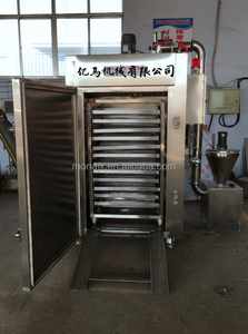 Four à fumage industriel automatique pour tofu, bœuf séché, poulet, porc/saucisses, bacon, boulettes de viande pour restaurants et fermes - Product Image 4