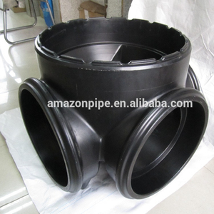 Cung Cấp HDPE Sóng Hệ Thống Thoát Nước Kết Nối Đường Ống Phù Hợp Kiểm Tra Cửa Cống Western <span class=keywords><strong>Union</strong></span> - Product Image 2
