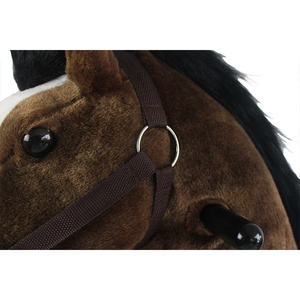 Big Mechanical <strong>Ride</strong>-On Horse <strong>Toy</strong> <strong>for</strong> 5-12 <strong>Year</strong> <strong>Olds</strong> Plush &amp; Metal Construction - Product Image 2