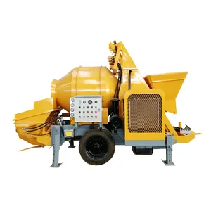 Factory Price Putzmeister JBTS40-85R Concrete Pump with Mixer Combination Mixing Delivery for Home Use for Concrete Application