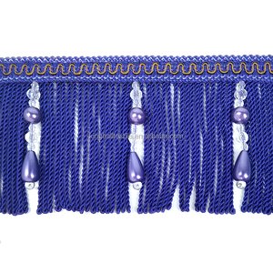 Hoge kwaliteit naaien draperie gordijn trimmen kralen bullion fringe