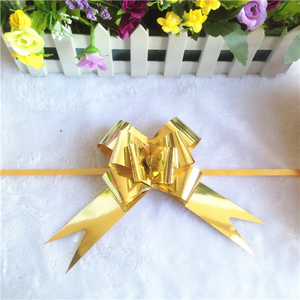 Hot Sale Gold Gift Butterfly Magic Metallic Ribbon <strong>Bow</strong> Plastic <strong>Pull</strong> String <strong>Bow</strong> Ribbon Butterfly <strong>Pull</strong> <strong>Bow</strong> - Product Image 1