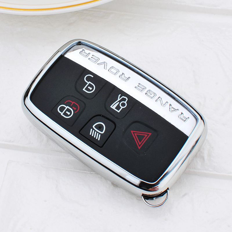 Чехол для автомобильных ключей из ТПУ, подходит для Land Rover Range Rover Sport Freelander 2 Discovery 4 Evoque keys, а также для Jaguar XE XJ XJL XF keys