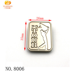 Fábrica personalizado hacer marca emblema de metal con logo debossed - Product Image 2