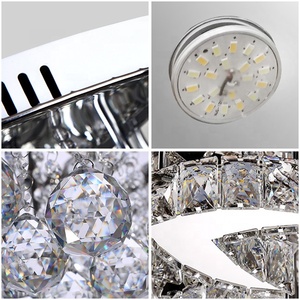 Đảm bảo chất lượng rõ ràng K9 Pha Lê Trần đèn phòng khách <span class=keywords><strong>LED</strong></span> Trần Đèn hiện đại <span class=keywords><strong>LED</strong></span> ánh sáng Chandler - Product Image 4